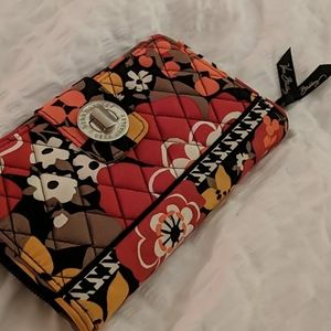 Vera Bradley Turnlock Wallet - Bittersweet